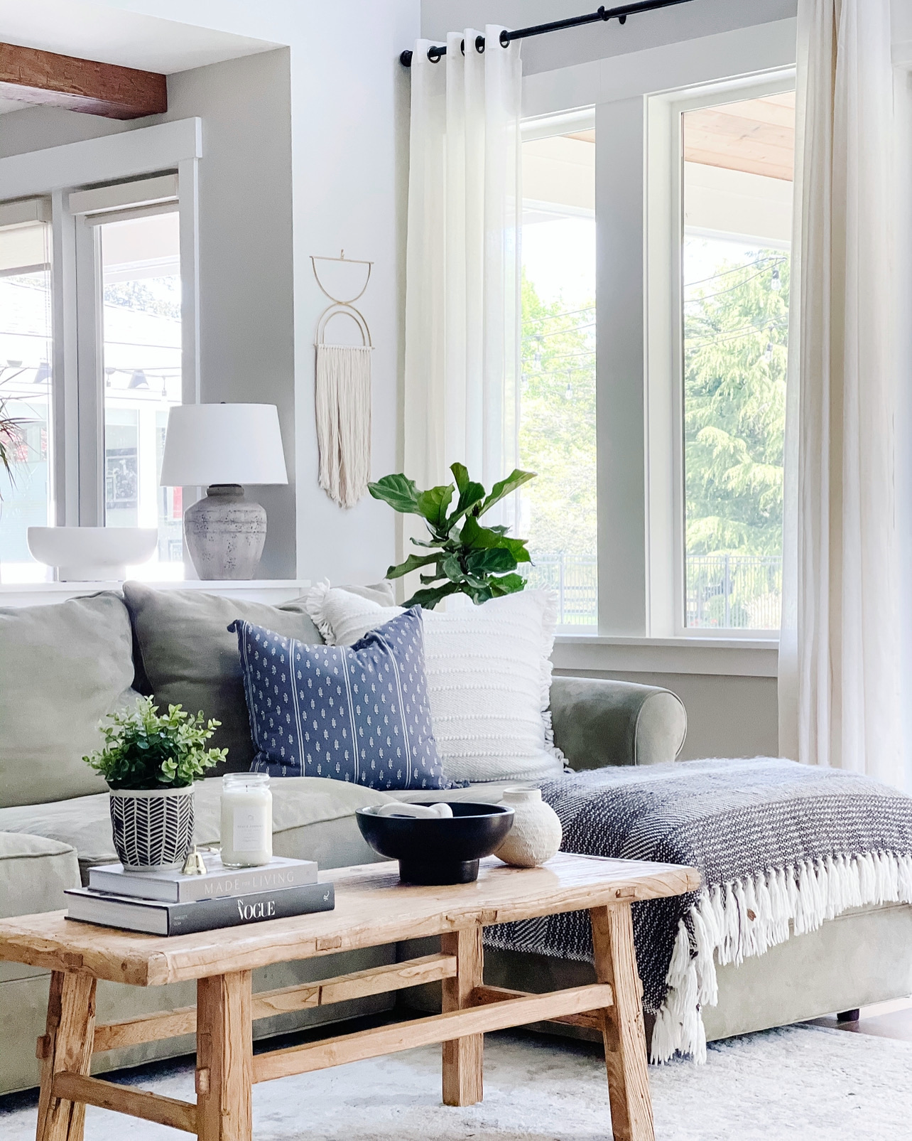 Living Room Refresh, Spring home decor